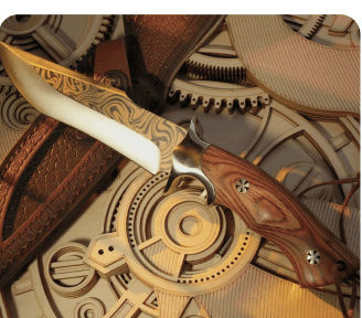 Wooden Gear Artwork